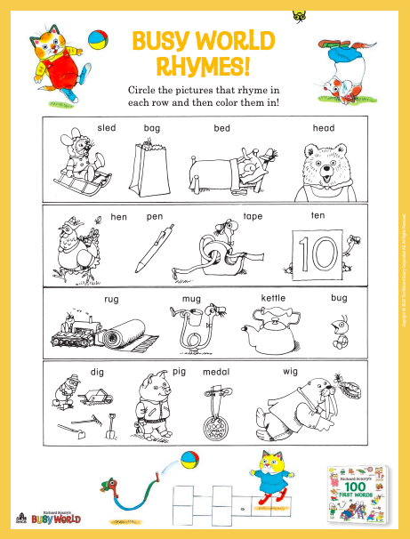 Busy World Rhymes!